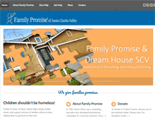 Tablet Screenshot of familypromisescv.org